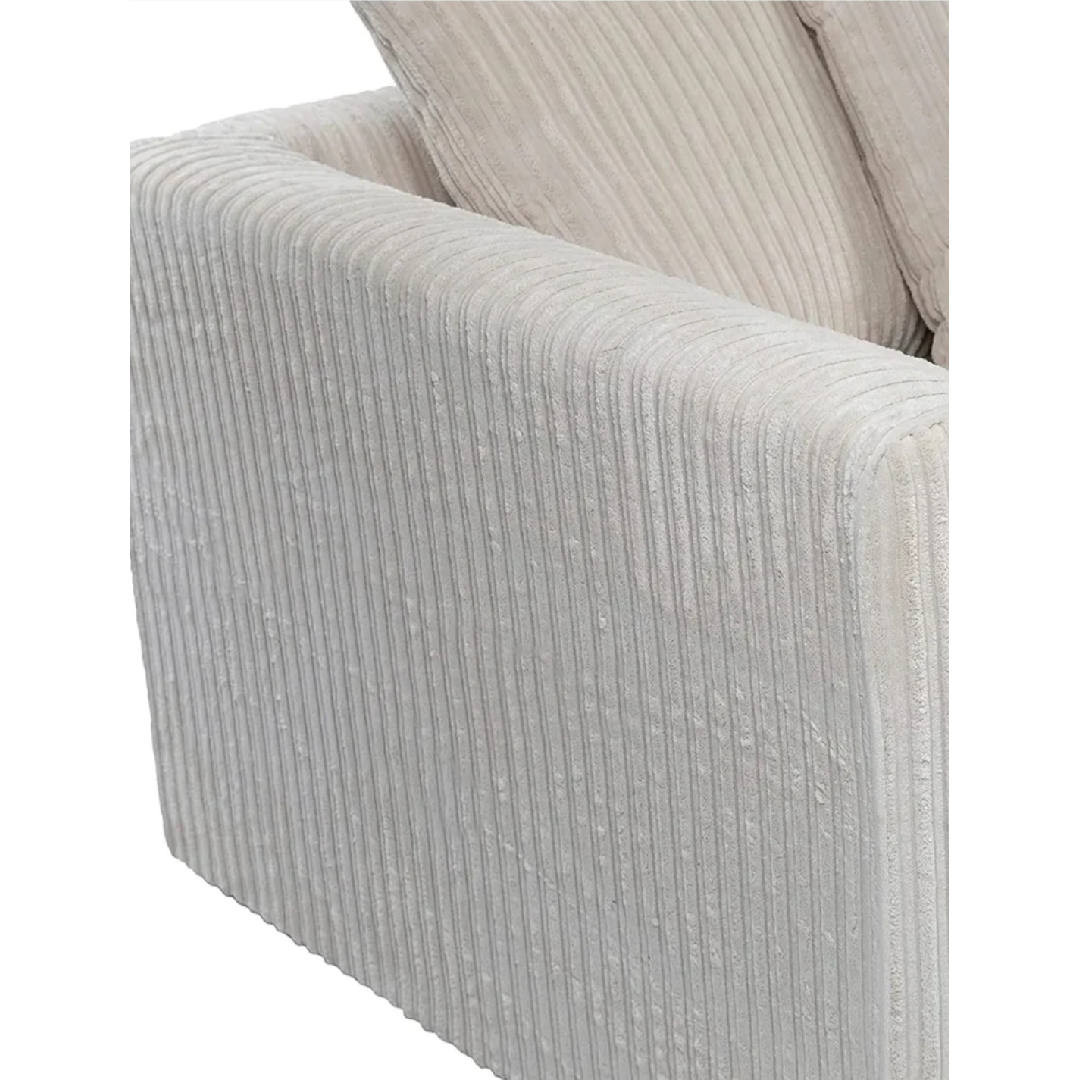 Cream Jumbo Cord Truro 3 + 2 Sofa Set