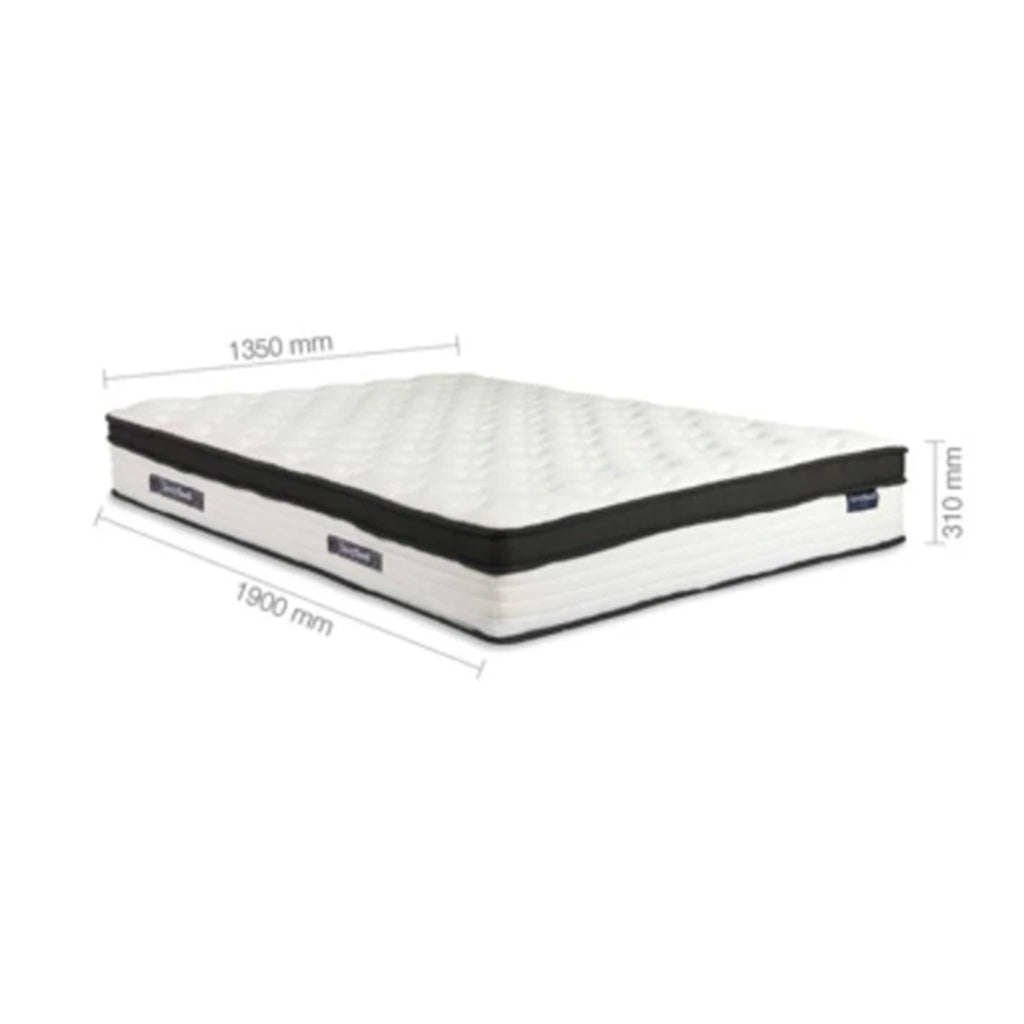 Sleep Happy Haven Euro Top 800 Pocket Sprung King Mattress - 10 Year Warrenty