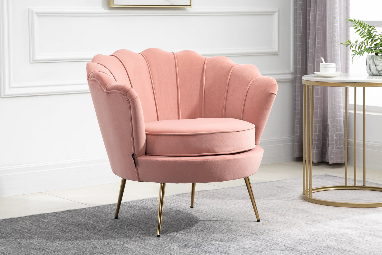 Altarnun Pink Accent Chair ( Pack of two)