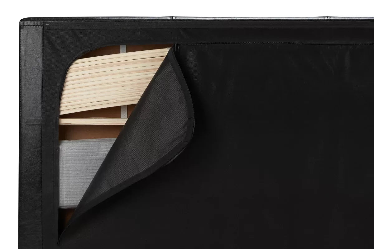 Bonn Berlin Grey Fabric Small Double Bed + Comfort Small Double Mattress