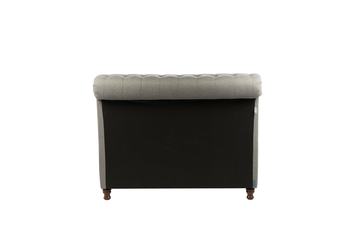 Castello Grey Sleigh Super King Bed + Super King Bliss Mattress