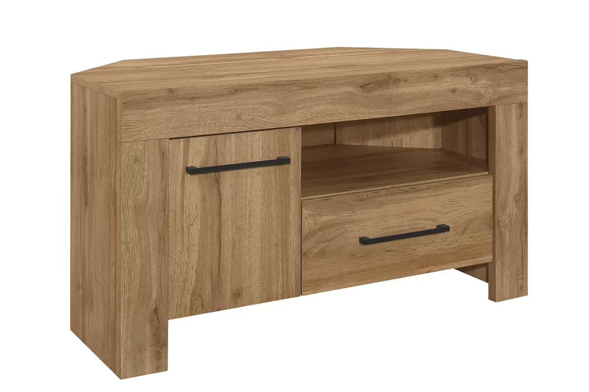 Compton Oak Corner TV Unit