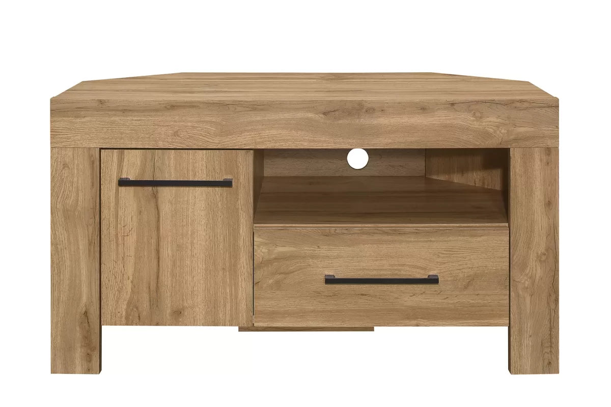 Compton Oak Corner TV Unit