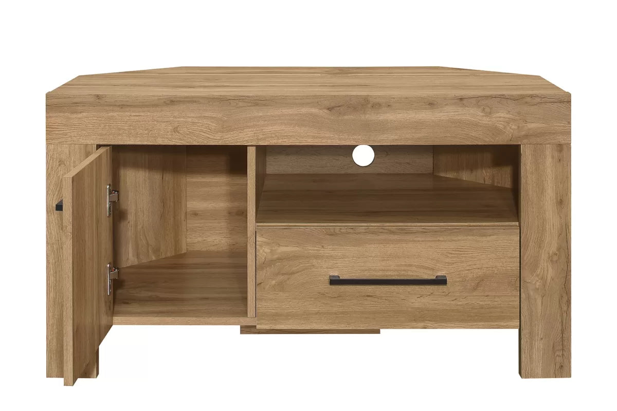 Compton Oak Corner TV Unit