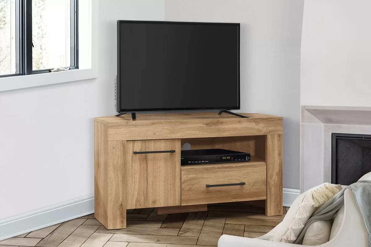 Compton Oak Corner TV Unit