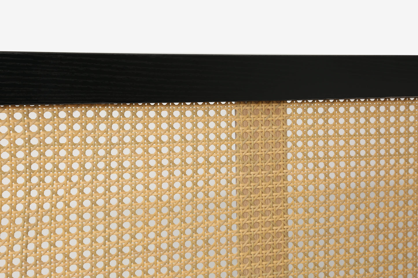 Croxley Black Rattan King Bed + Heaven King Mattress