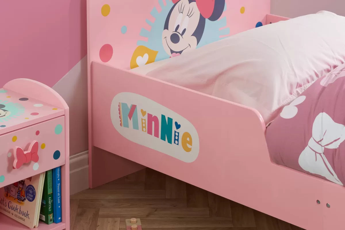 Disney Minnie Mouse Childrens Bed + Single Air Mattress