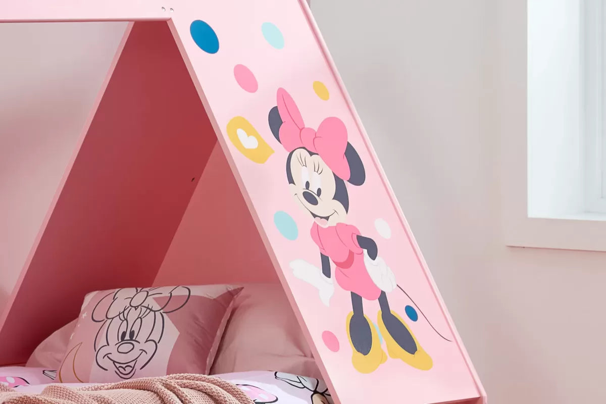 Disney Minnie Mouse Childrend Tent Bed + Single Air Mattress