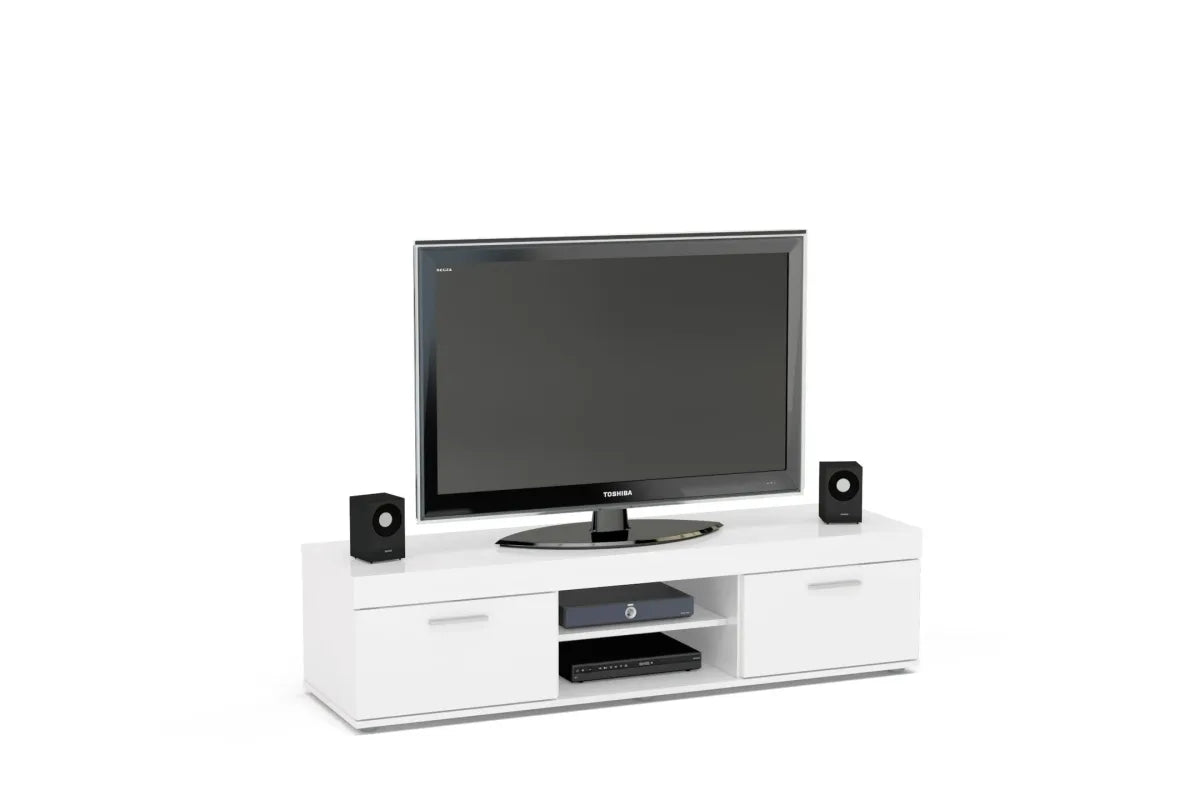 Edgeware White TV Unit