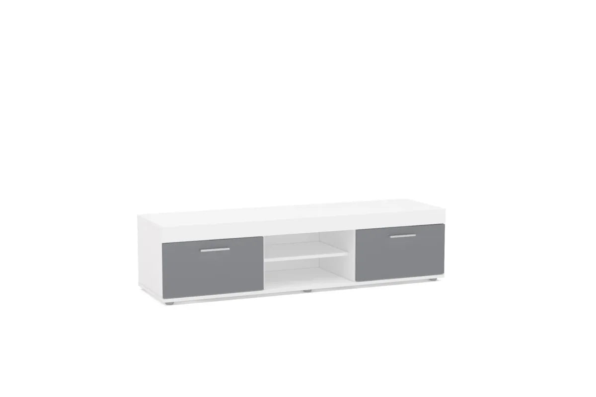 Edgeware White & Grey TV Unit