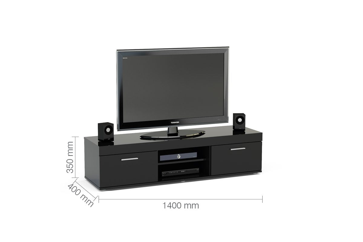 Edgeware Black TV Unit
