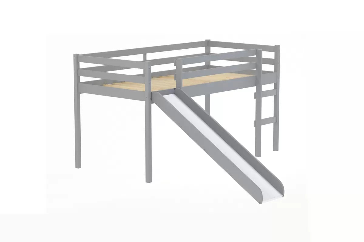 Frankie Midi Sleeper Grey With Slide+ Single Air Mattress