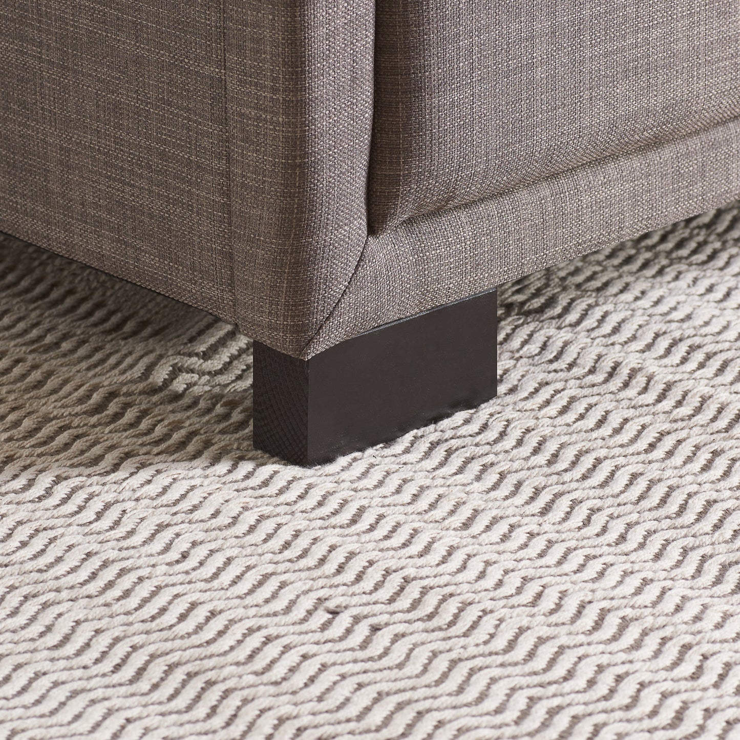 Hannover Grey Fabric King Bed + Comfort King Mattress