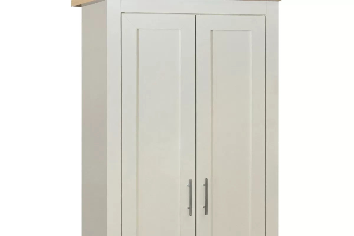 Highgate Cream & Oak 2 Door Wardrobe