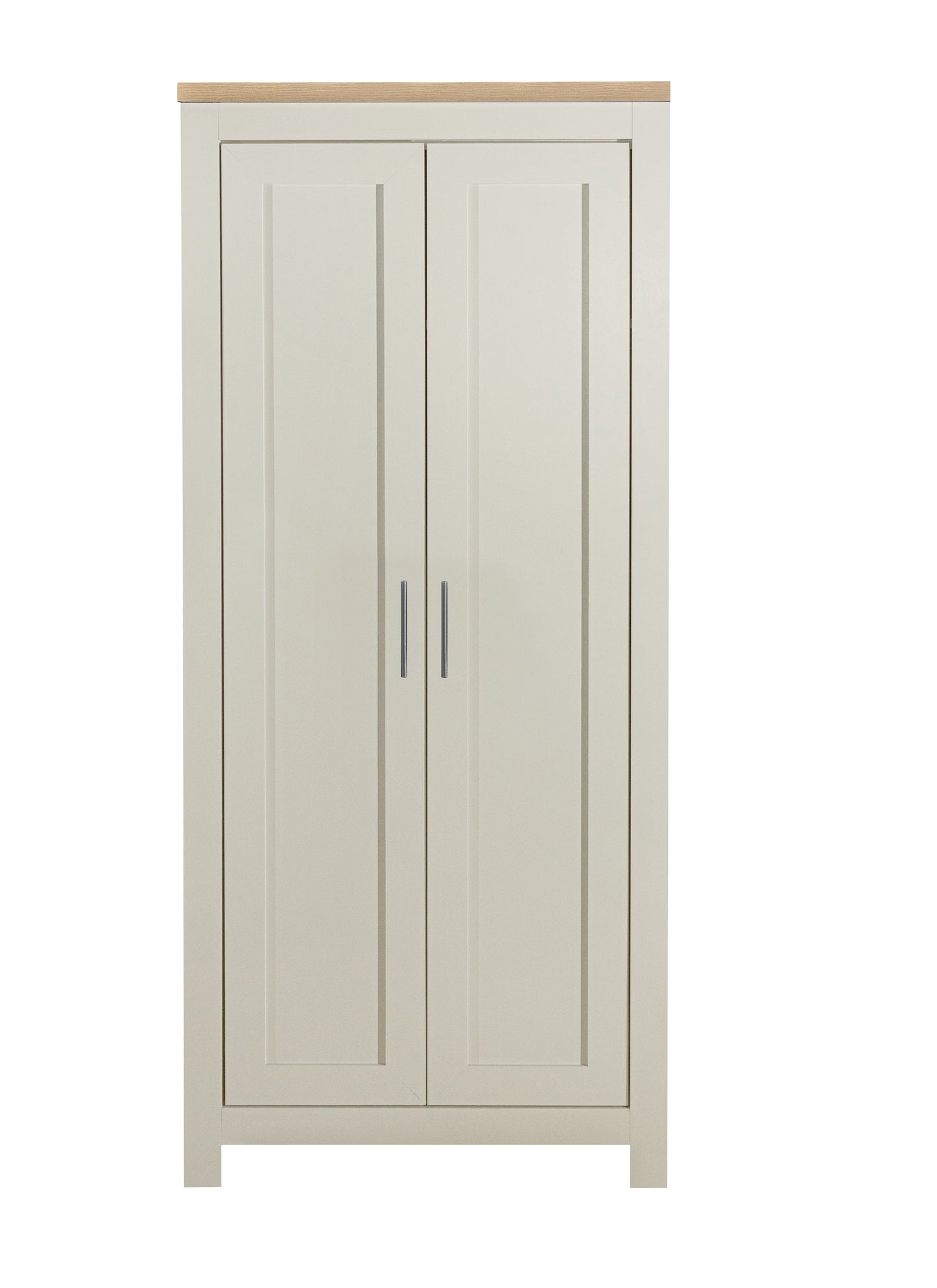 Highgate Cream & Oak 2 Door Wardrobe