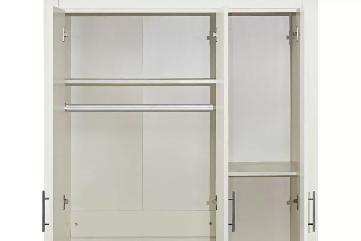 Highgate Grey & Oak 3 Door Wardrobe