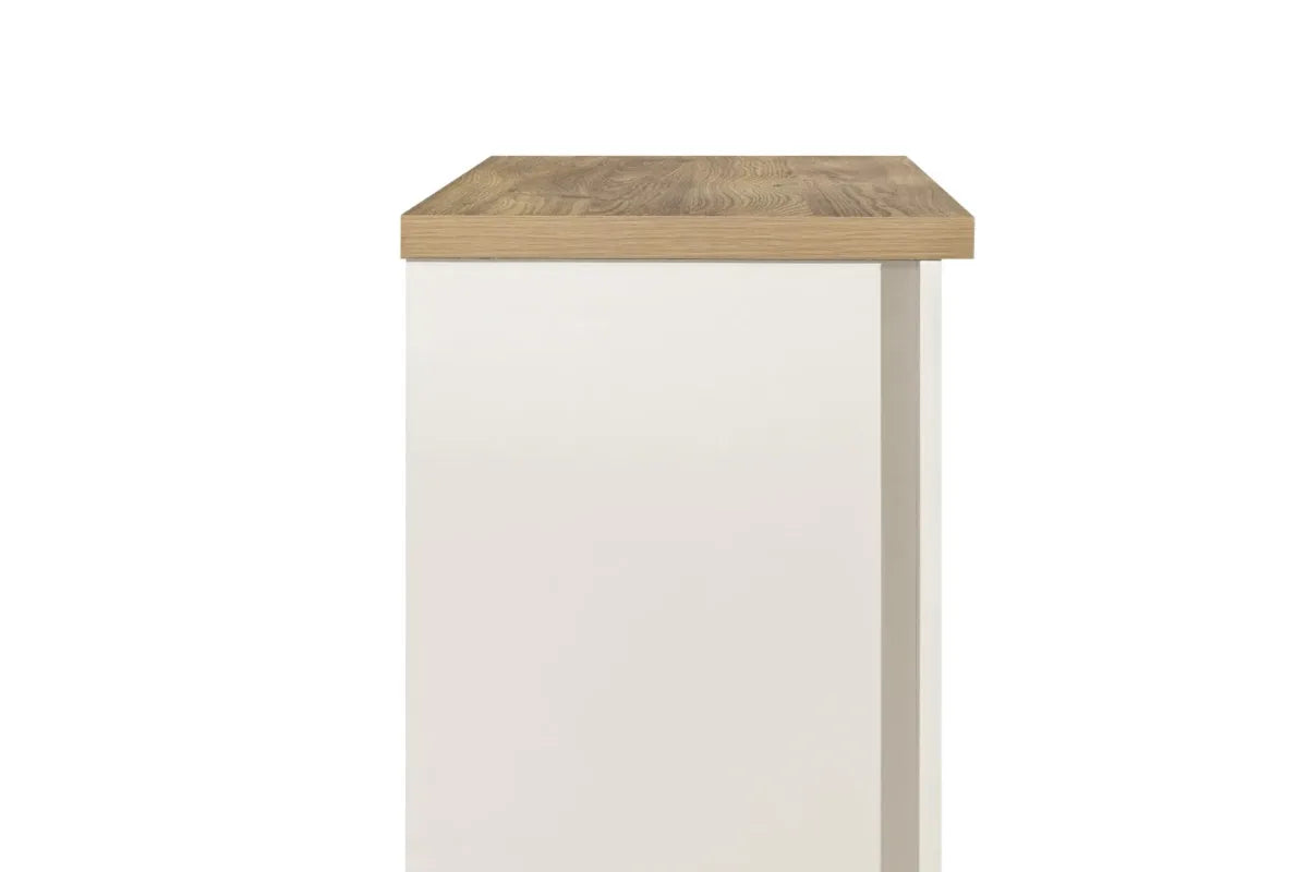 Highgate Cream & Oak 4 Drawer Chest