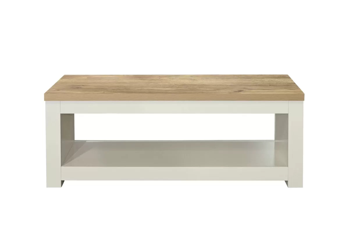 Highgate Cream & Oak Coffee Table