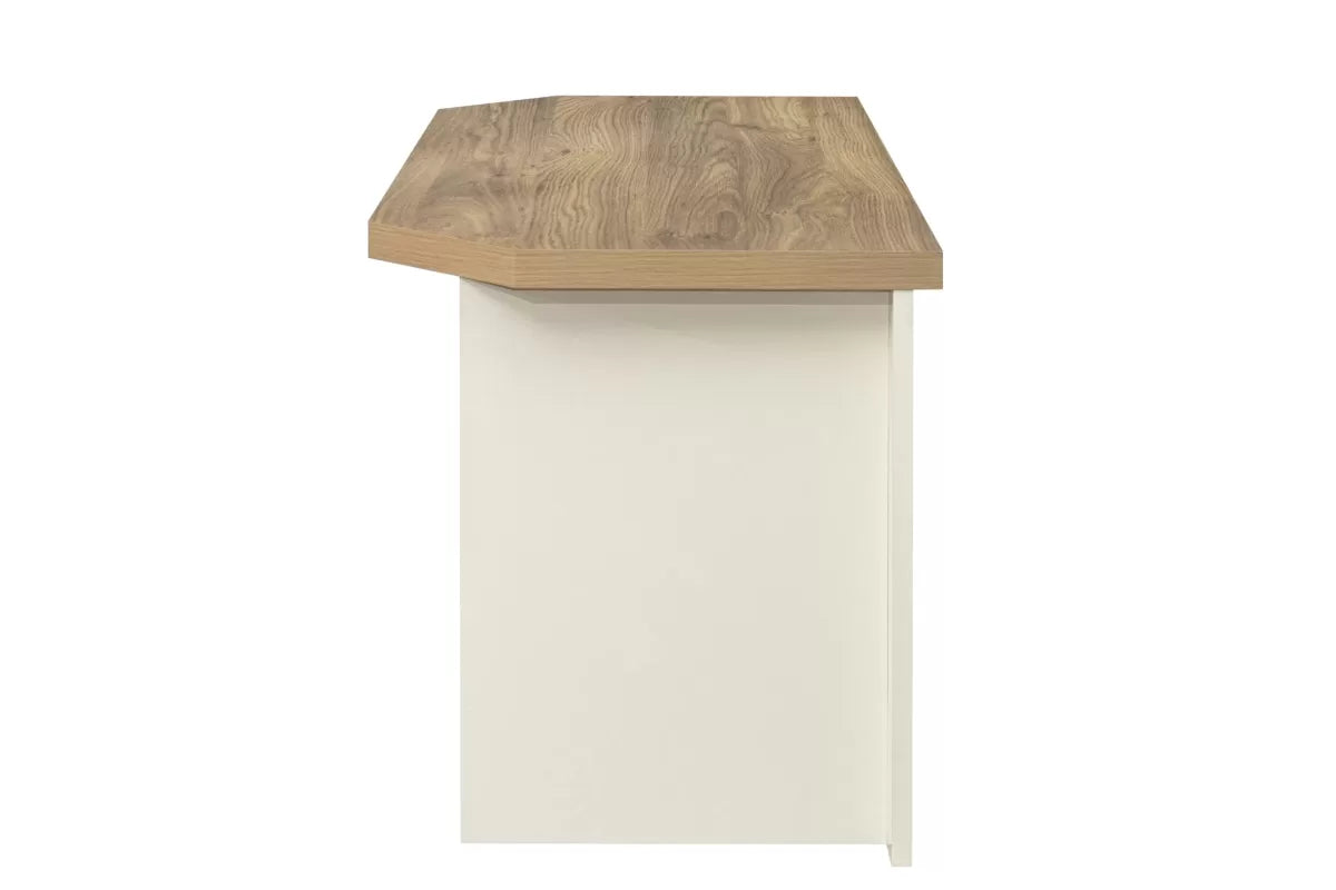 Highgate Cream & Oak Corner TV Unit