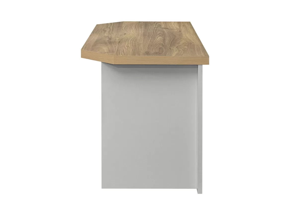 Highgate Grey & Oak Corner TV Unit
