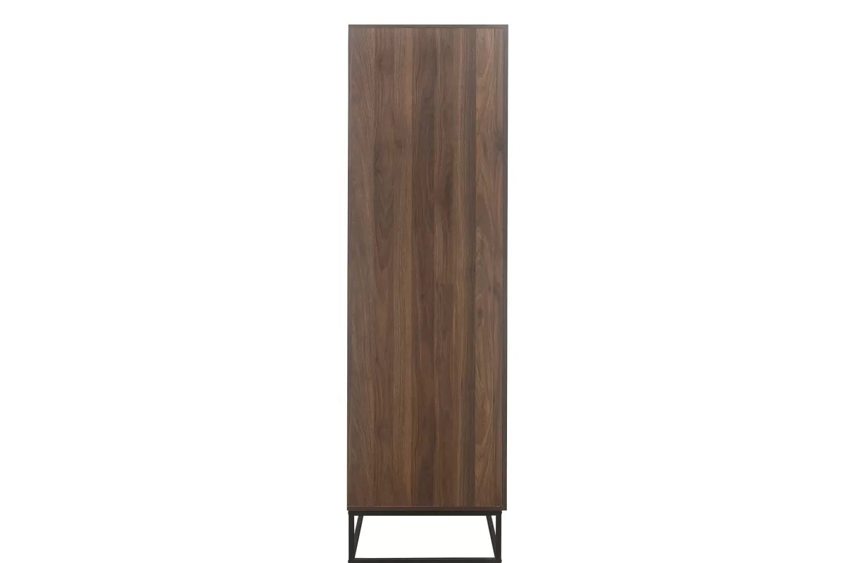 Houston Walnut 4 Door Wardrobe