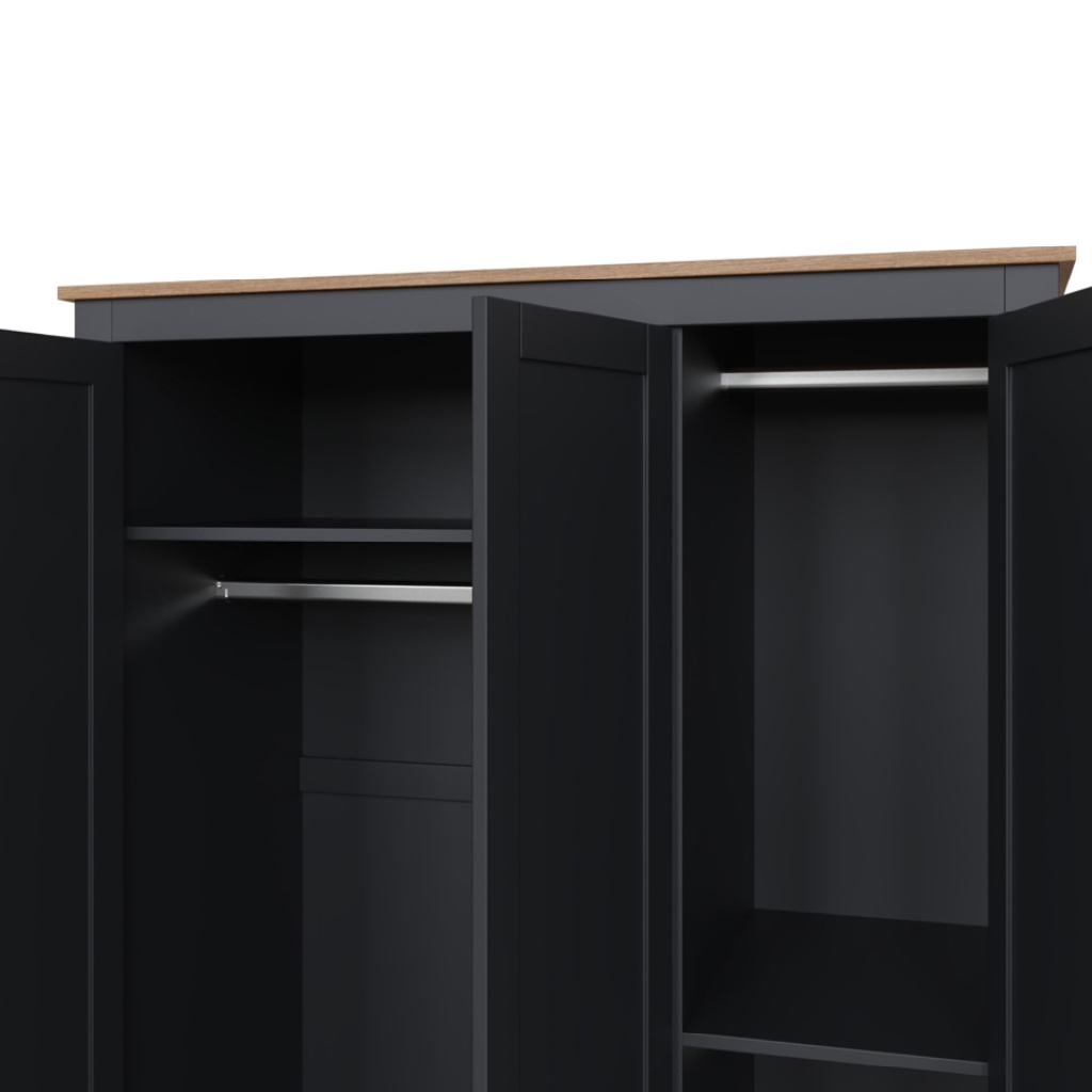 Launceston Blue 4 Piece Bedroom Furniture Set