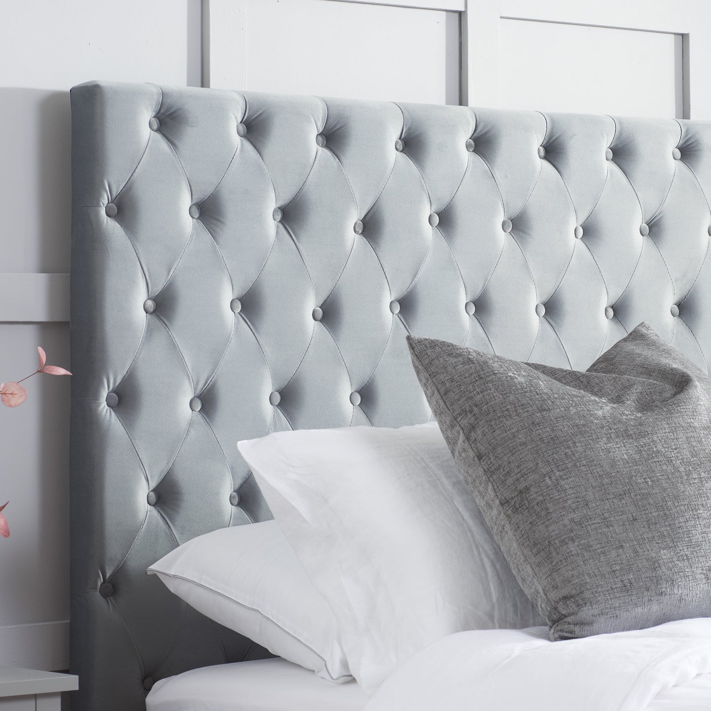 Marquis Grey Super King Ottoman Bed + Super King Heaven Mattress