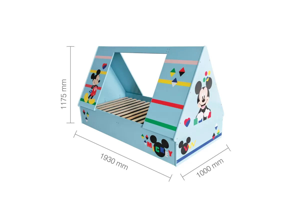 Disney Mickey Mouse Childrens Tent Bed + Single Air Mattress