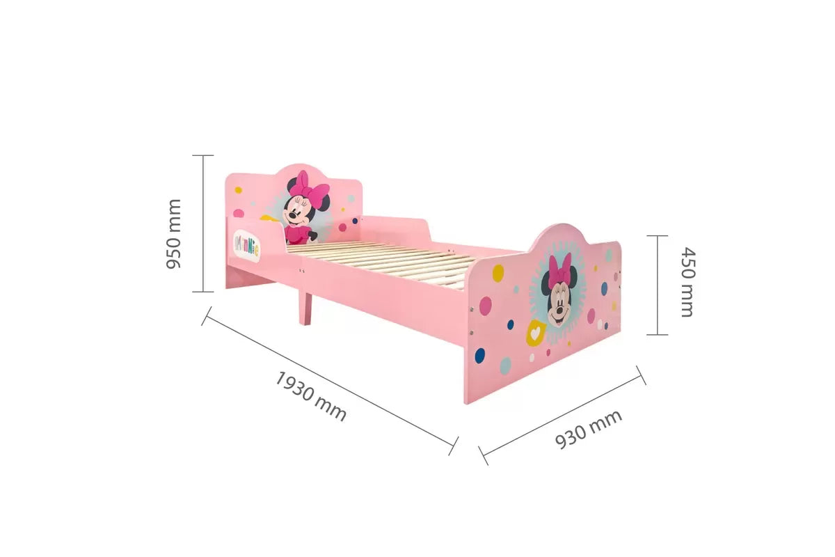 Disney Minnie Mouse Childrens Bed + Single Air Mattress