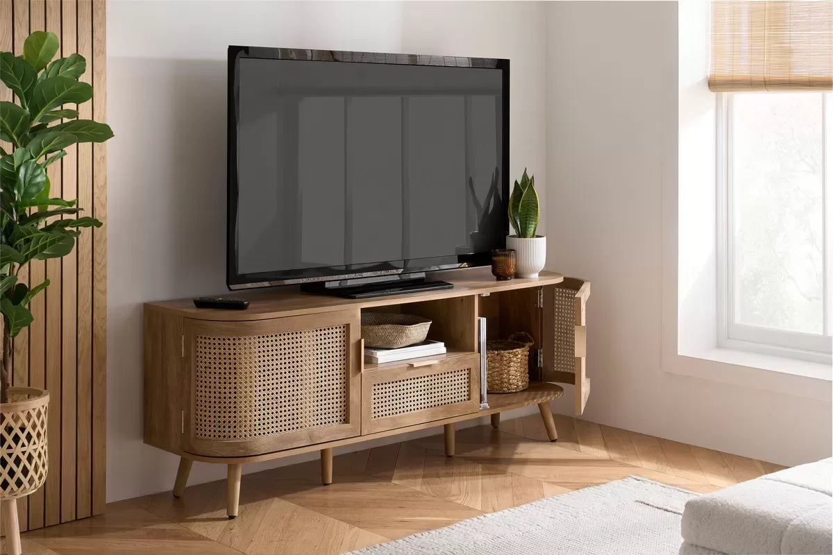 Noah Oak 2 Door 1 Drawer TV Unit