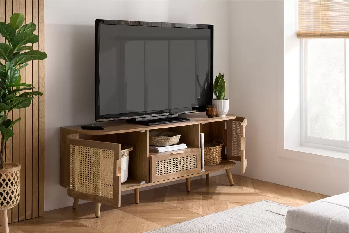 Noah Oak 2 Door 1 Drawer TV Unit