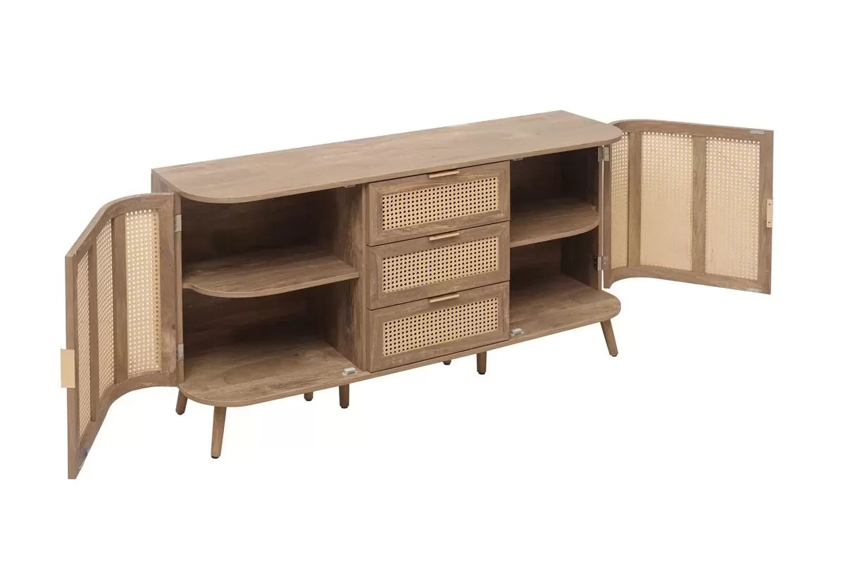 Noah Oak 2 Door 3 Drawer Sideboard