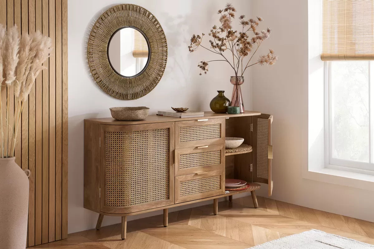 Noah Oak 2 Door 3 Drawer Sideboard