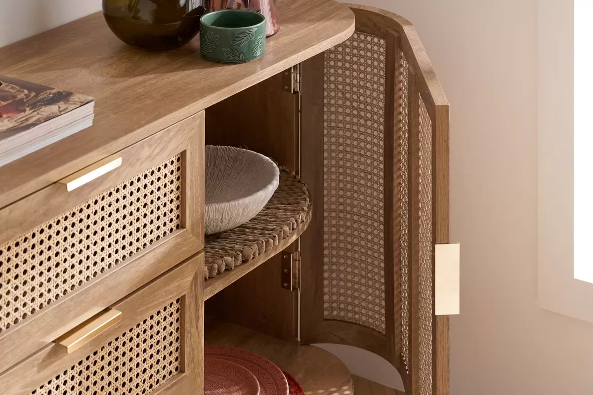 Noah Oak 2 Door 3 Drawer Sideboard