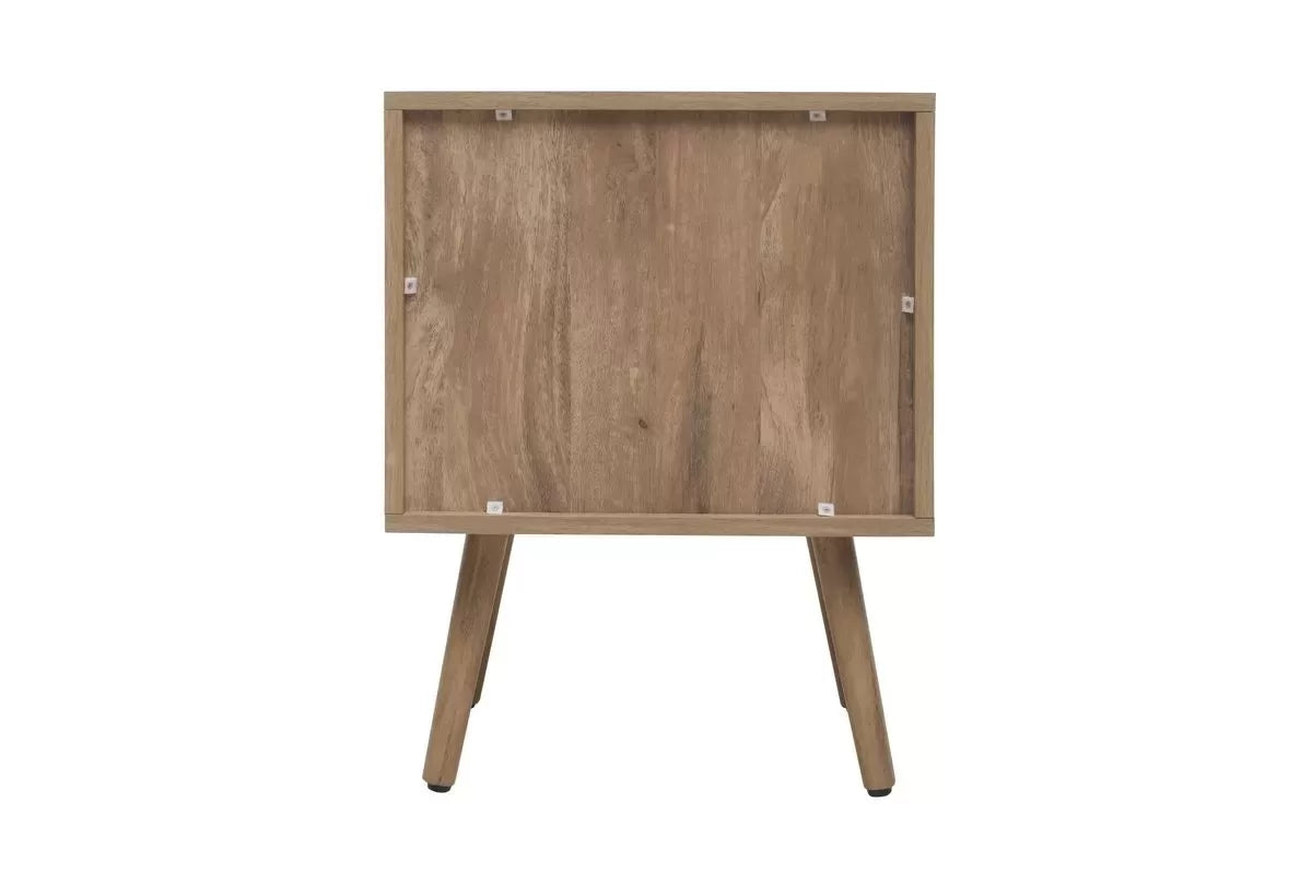 Noah Oak 2 Drawer Bedside