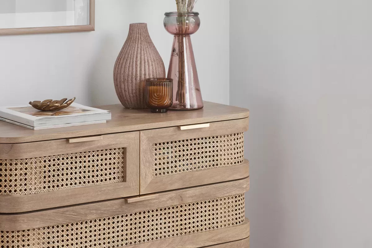 Noah Oak 5 Drawer Chest