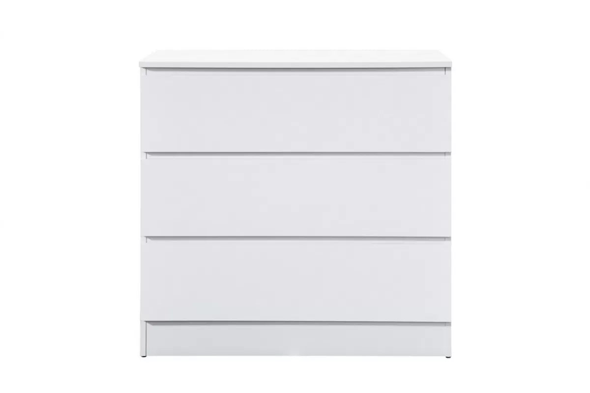 Oslo White 3 Drawer Chest