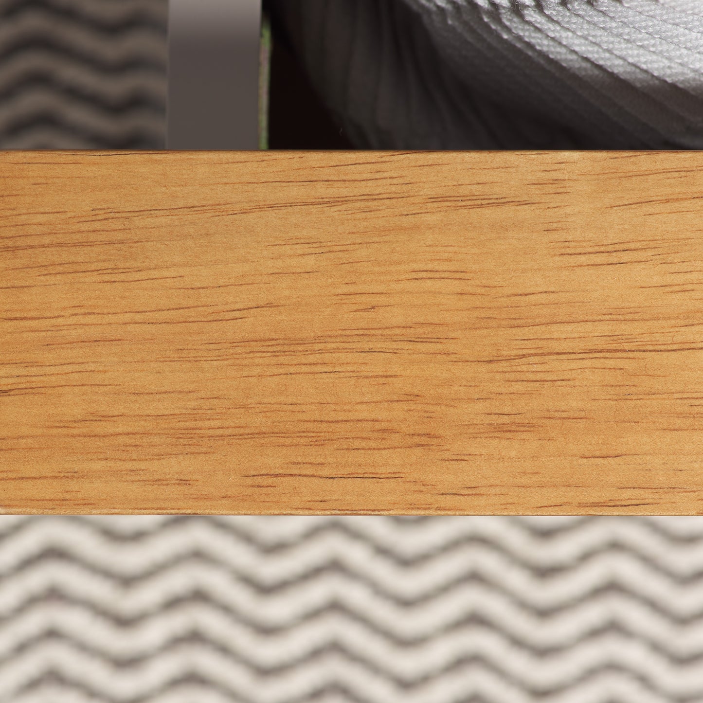 Pheonix Pearl Grey Ottoman Single Bed + Single Comfort Mattress