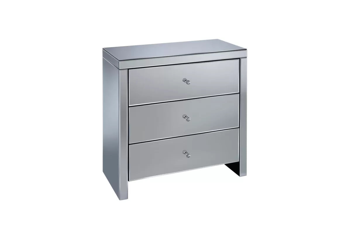 Seville Mirrored 3 Drawer Chest