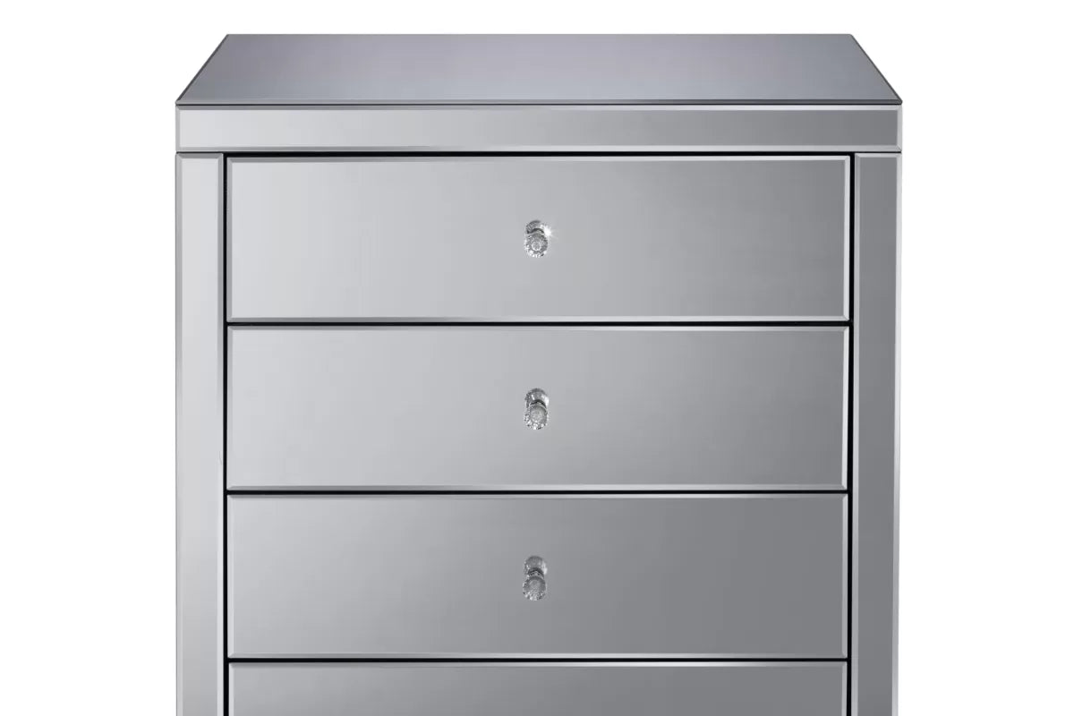 Seville Mirrored 4 Drawer Chest