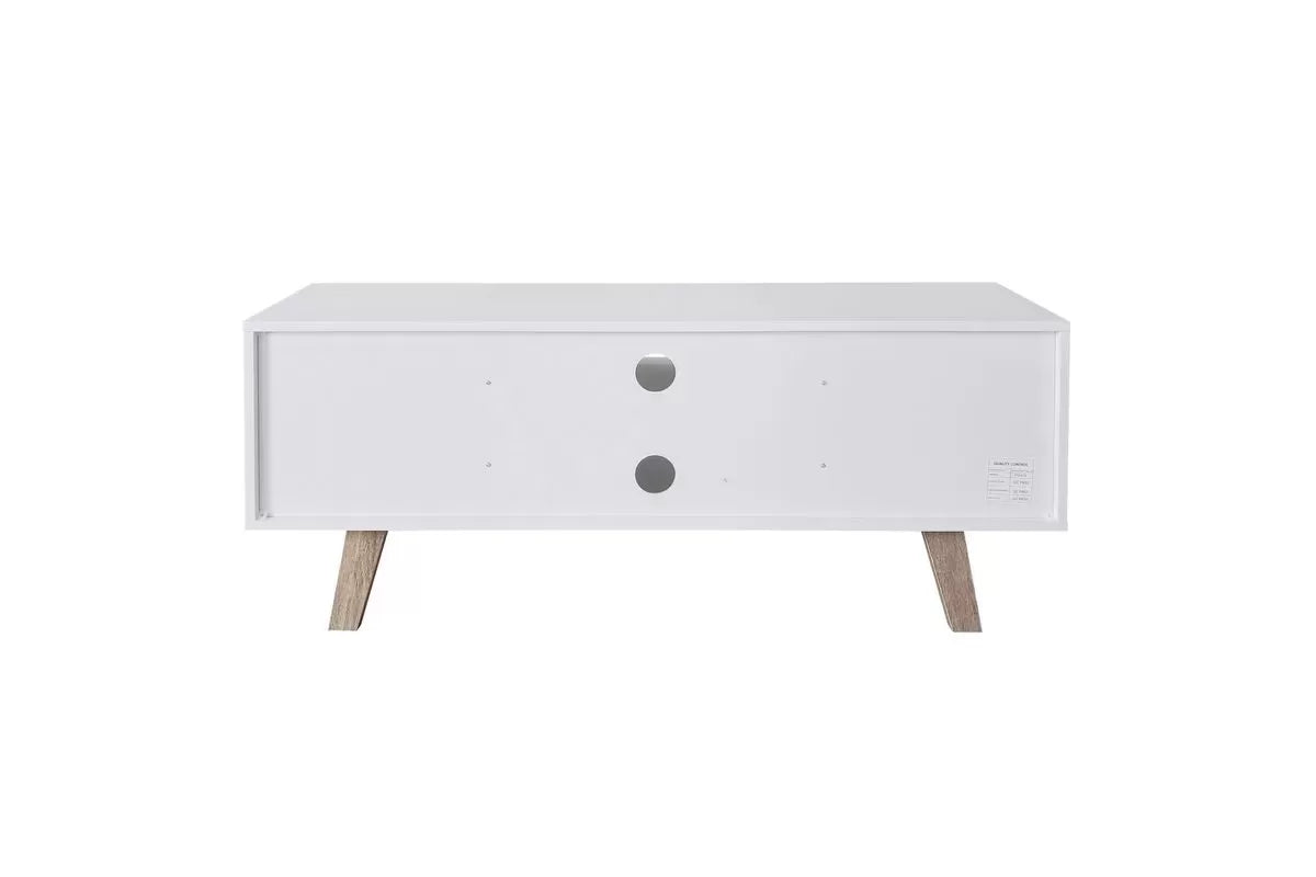 Shard White TV Unit