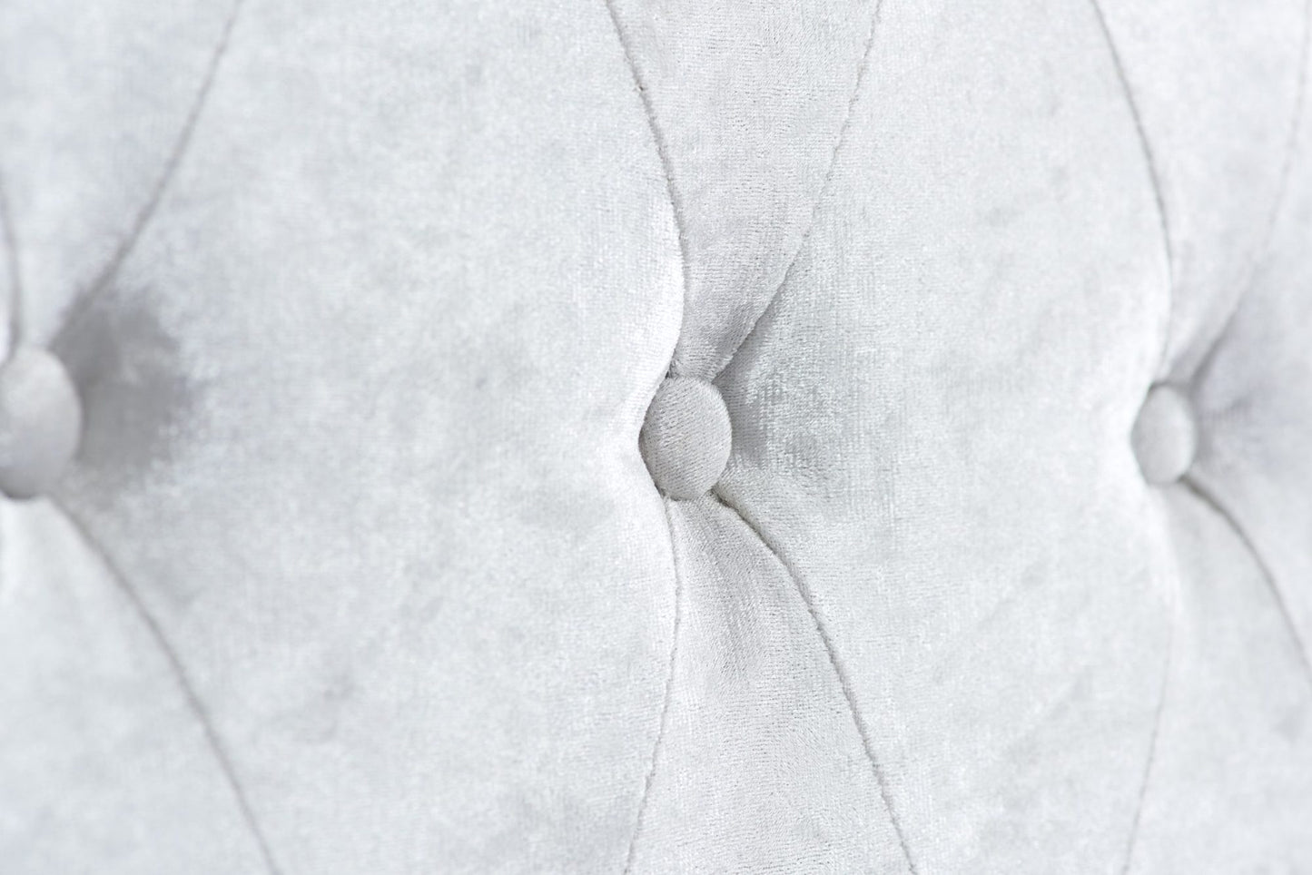 Zienna Steel Crush Vevlet Fabric Small Double Bed + Comfort Small Double Mattress