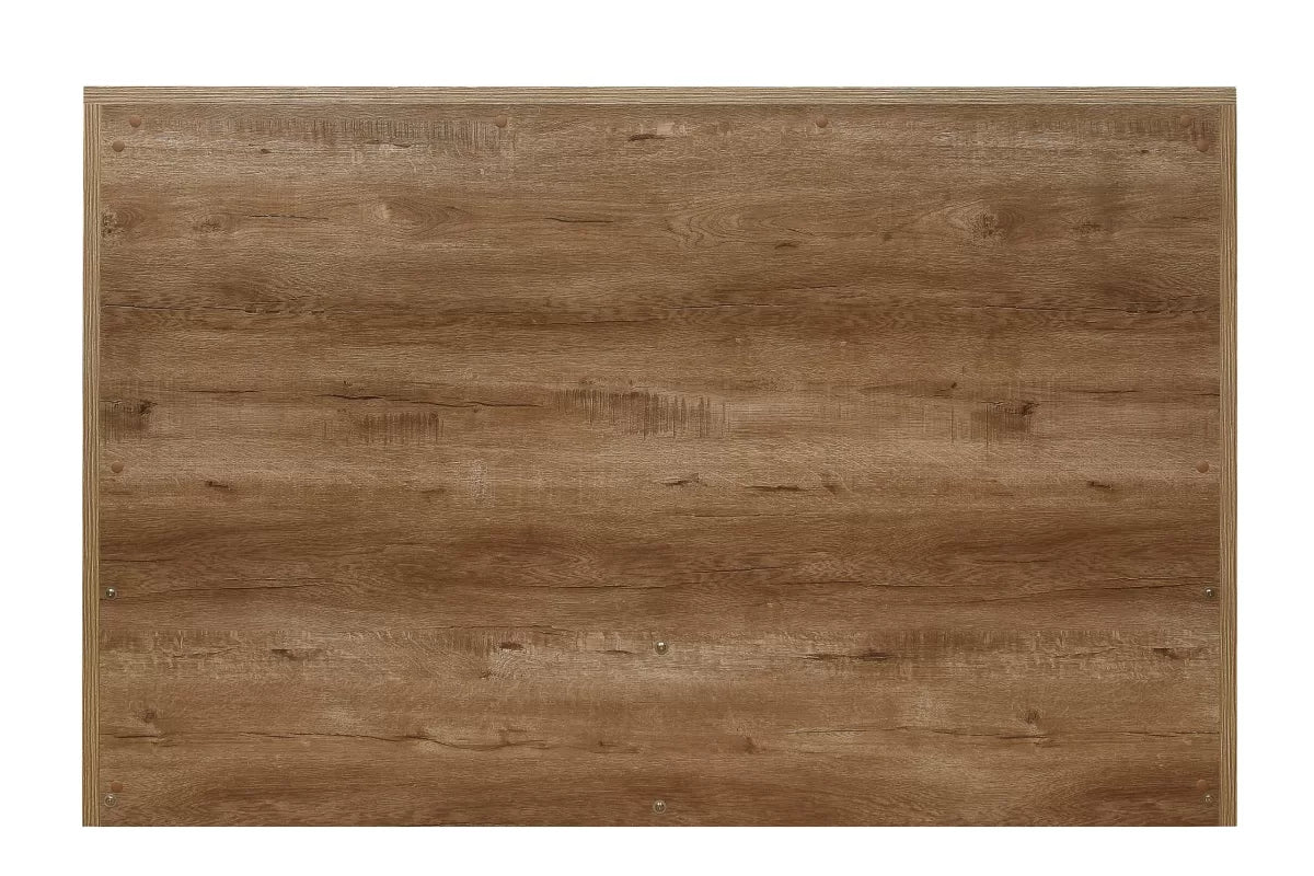 Stockwell Rustic Oak Double Bed + Comfort Double Mattress