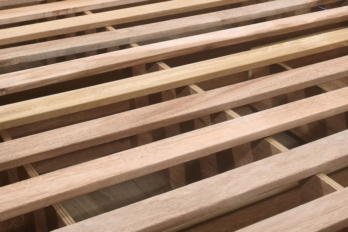 Stockwell Rustic Oak Double Bed + Comfort Double Mattress