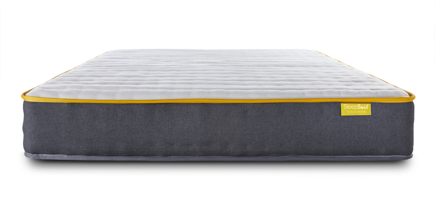 Pheonix Pearl Grey Ottoman Single Bed + Single Comfort Mattress