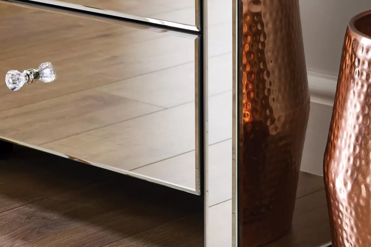 Seville Mirrored 6 Drawer Chest