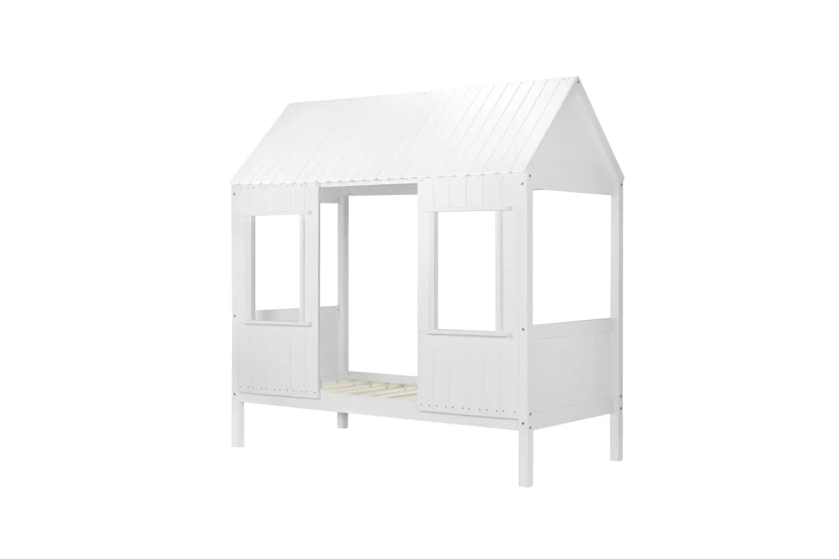 Treehouse Single Bed White + Single Air Mattress