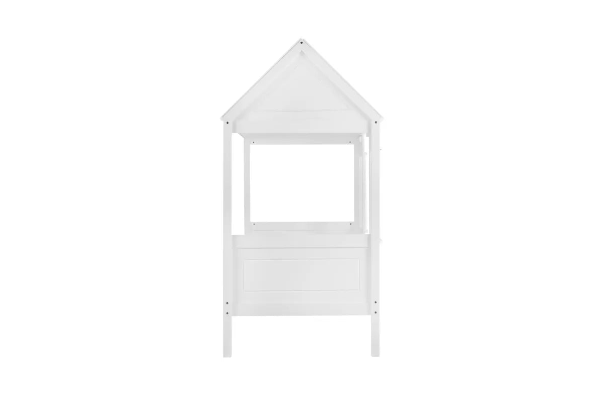 Treehouse Single Bed White + Single Air Mattress