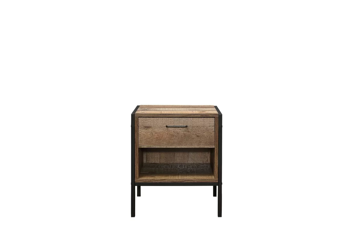 Urban Rustic 1 Drawer Bedside