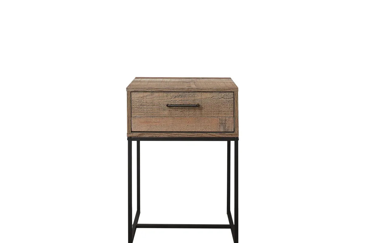 Urban Rustic 1 Drawer Narrow Bedside